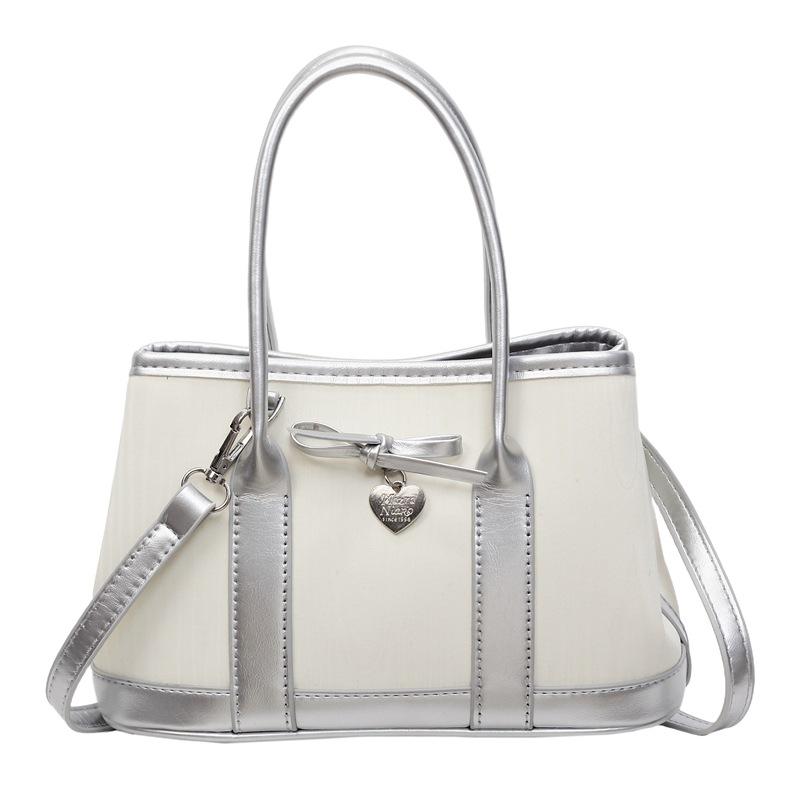 

Сумка Новая Сумка-ведро с бантом Контрастная наплечная сумка Сумка кроссбоди