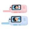 2 Pack Kids Video Intercom Rechargeable Long Distance 2 Way Radio with Dual Cameras Voice Changer for Indoor Outdoor