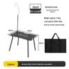 Portable Aluminum Tactical Table: Lightweight, Multifunctional, Height-Adjustable for Camping and Picnics