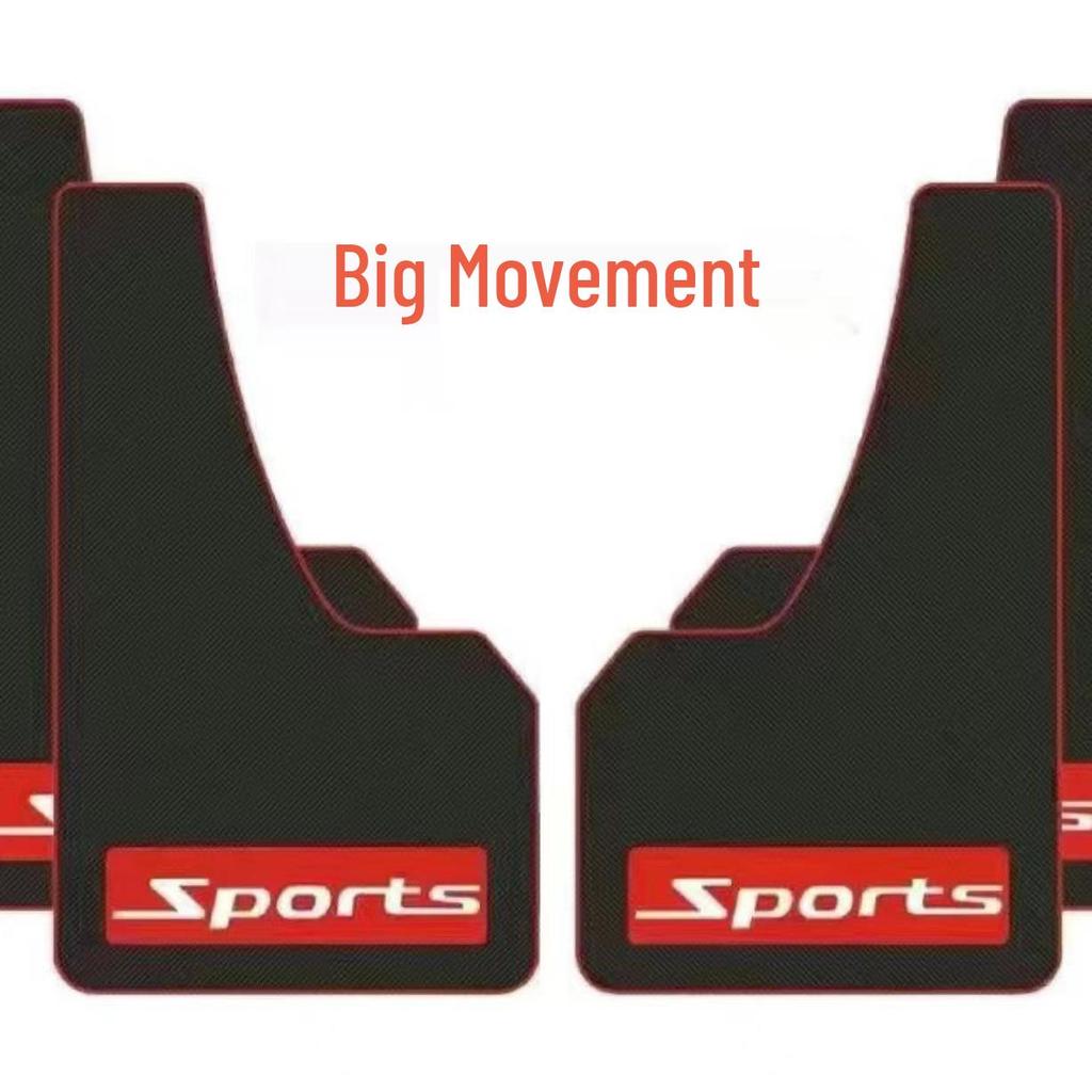 Universal Car Mudguards - Plastic Anti-Splash Tire Protectors