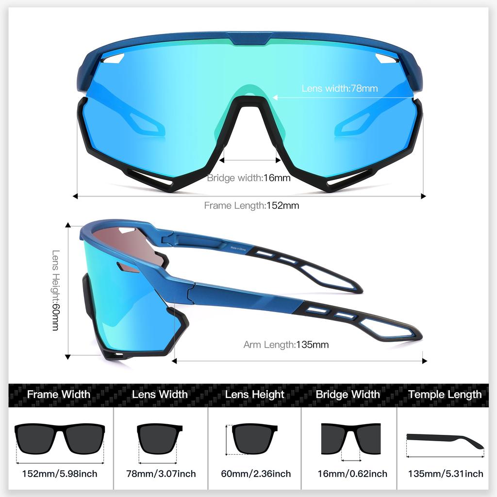 Sports road bike mountain bike MTB baseball [SINSPORT eyewear] sunglasses, sunglasses, frames, glasses, goggles, running, fishing, hiking,