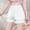 Ice Silk Three-Quarter Length Anti-Exposure Women's Lantern Shorts