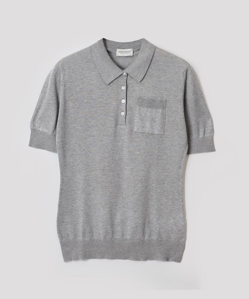 Jonseumedeulli Jenny Classic Polo Shirt Sea Island Cotton Knit Heritage 4 Colors
