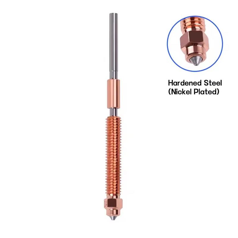 

Детали 3D-принтера для Creality K2 Plus Комплект сопел с быстрой заменой Закаленная сталь Цельнометаллический дизайн для сопла 3D-принтера K2 Plus 0.4mm