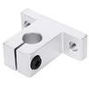 4PCs Shaft Bracket Hardware Fastener Aluminum Alloy Rail Accessory Industrial Tool SK10