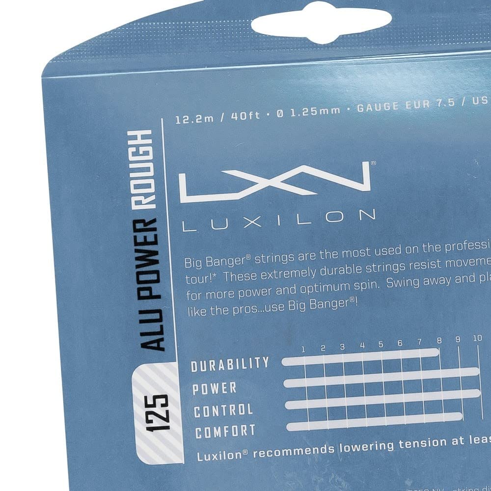 LUXILON Alupower Rough 125 Tennis String (WRZ995200)