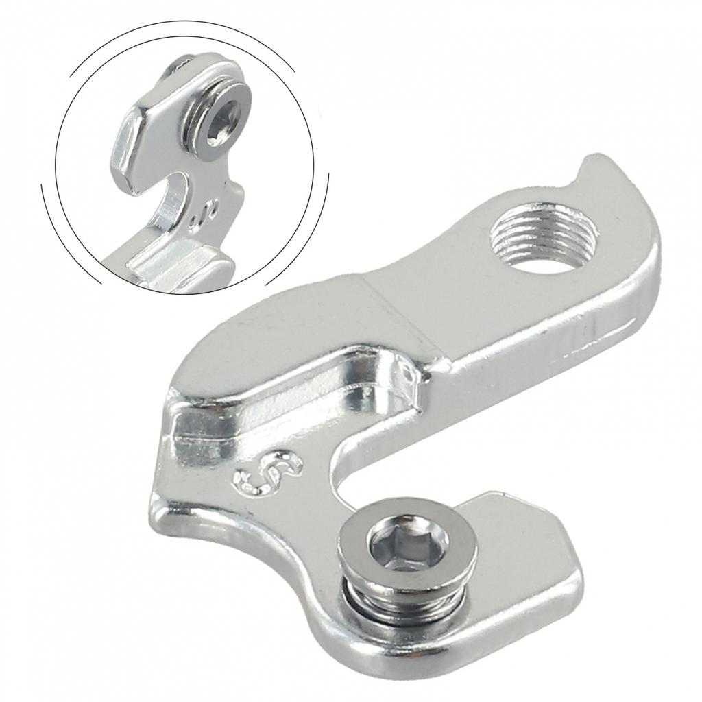 MECH HANGER Tail Hook REAR DERAILLEUR Silver Aluminum Alloy