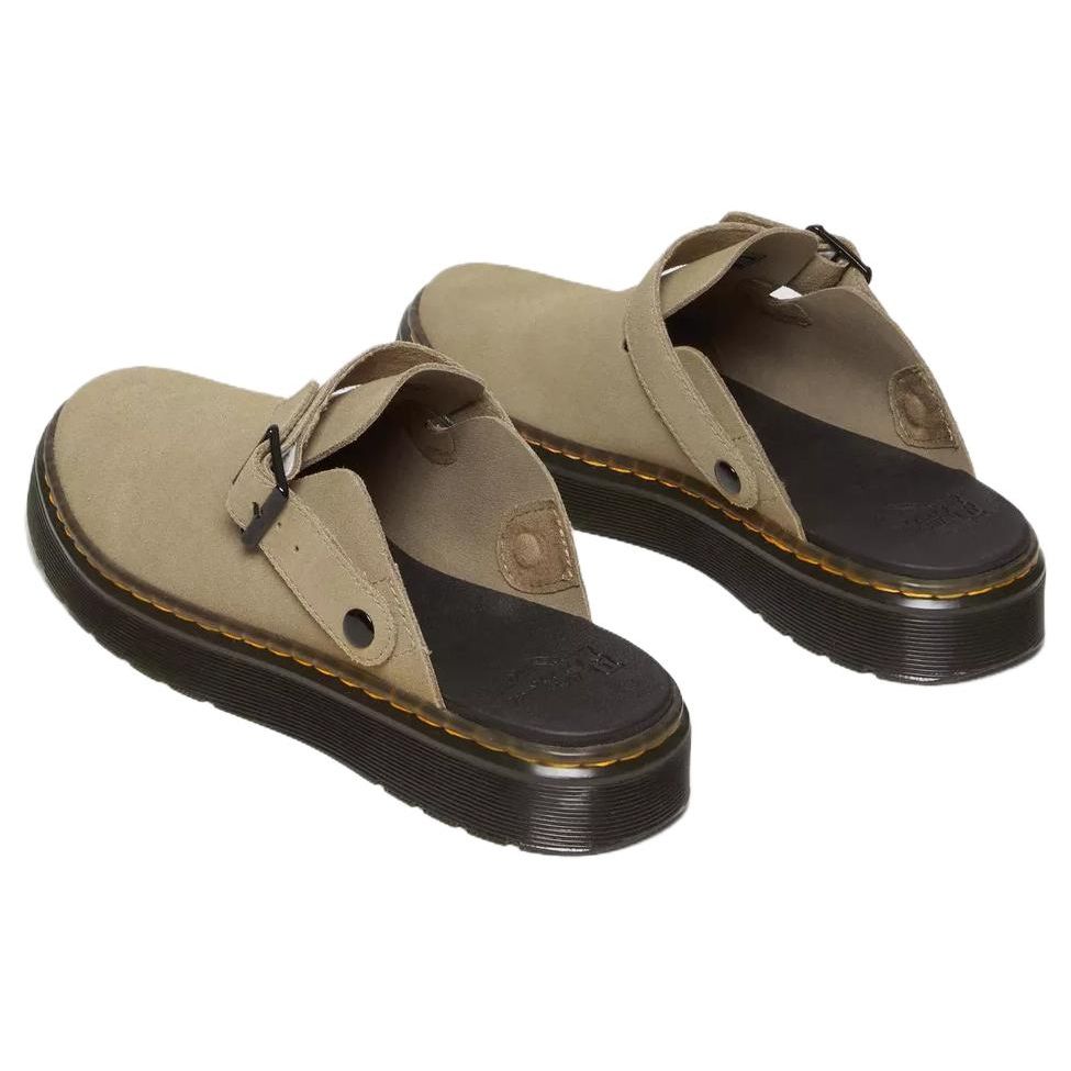 Dr. Martens Casual Versatile Silent Anti-Wear Closed-Toe Slippers Unisex Slippers Beige 31814439