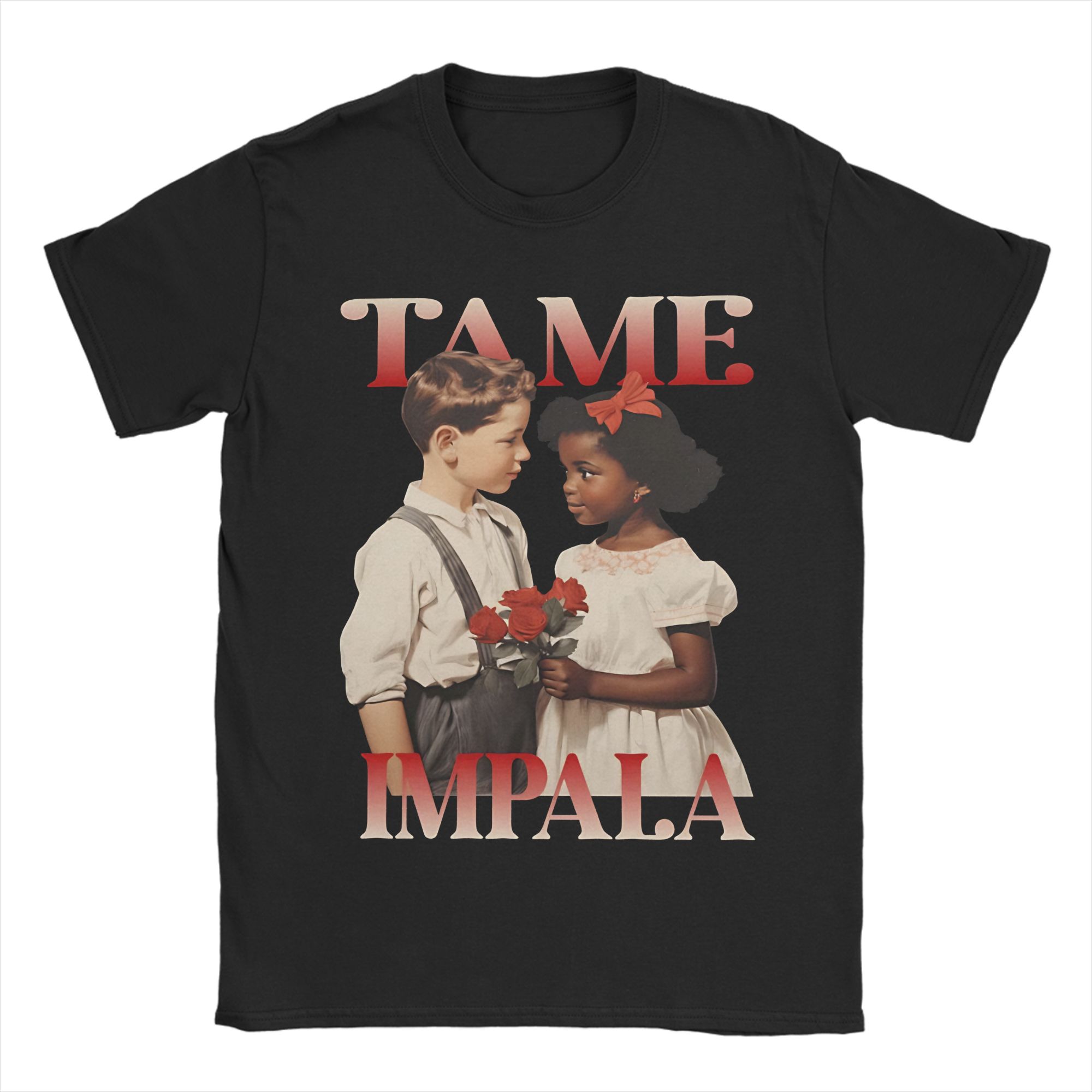 

Mens Womens Tame Impala rock metal band T Shirt 100% Cotton New Arrival Tee Shirts Top Clothing 4XL