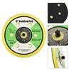 6 Inch Sanding Pad with 5/16 24 Male Thread Suitable for Orbital For Sanders Including DA Style Featuring Dust Extraction Holes