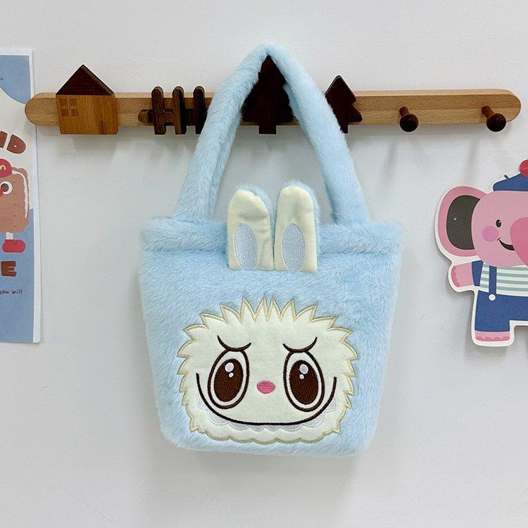 

Мультяшная портативная сумка-тоут Labubu, милая женская сумочка Molly