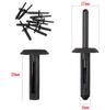 Kunststoff-Nietklammer-Set 140 Stück - Kotflügelverkleidungs-Befestigungsnieten für Ford GMC, Jeep Wrangler 07-15, Dodge Avenger 08-14