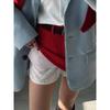 Spring Corduroy Mini Skirt Burgundy Women Brown Vintage A Line Short Skirts Short Corduroy Beige