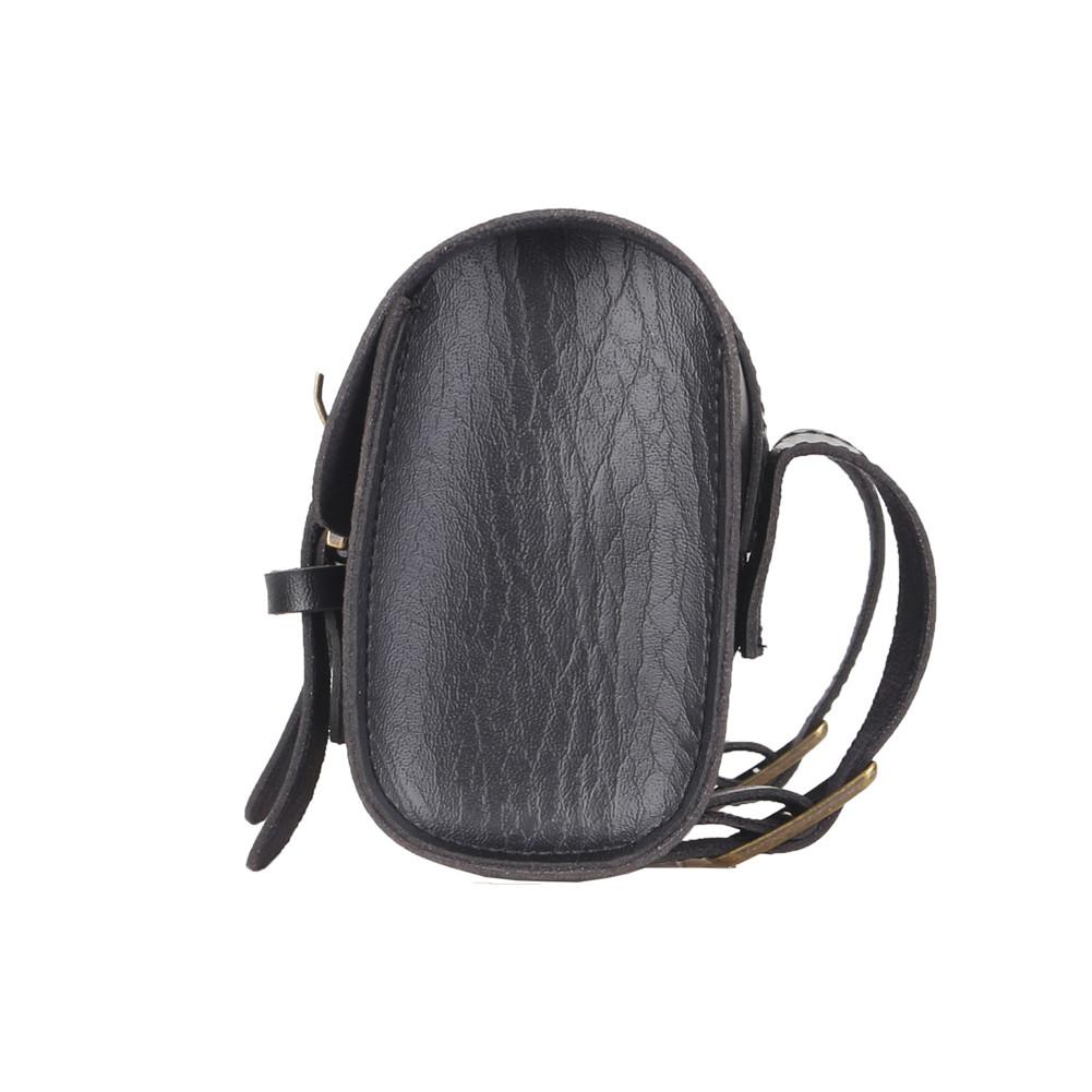 Kožená Retro Brašna na Kolo Brašna na Řídítka Skútr Sklápěcí Řídítka Personalizovaná Brašna na Sedlo 22*9.8*6cm