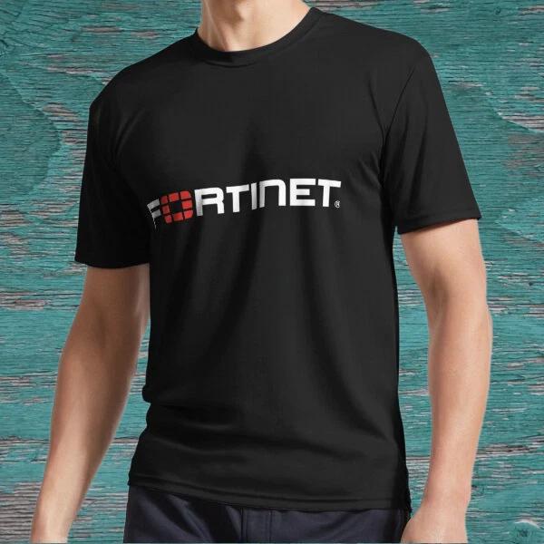 

New LOGO FORTINET Active T-Shirt Logo American T-Shirt Funny Size S to 5XL S