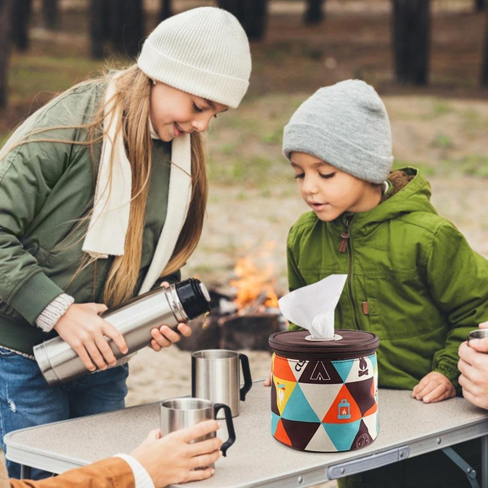 Hanging Camping Tissue Holder Portable Napkin Storage Box High Quality Toilet Paper Container