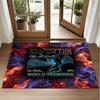 Led Zeppelin Design Kristall-Samt Teppich Weiche Dekorative Matte für Schlafzimmer Eingang