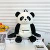 Huahua Panda Receivable Doll Travel Backpack Raccoon Plush Backpack Chengdu Panda Base Doll Memorial