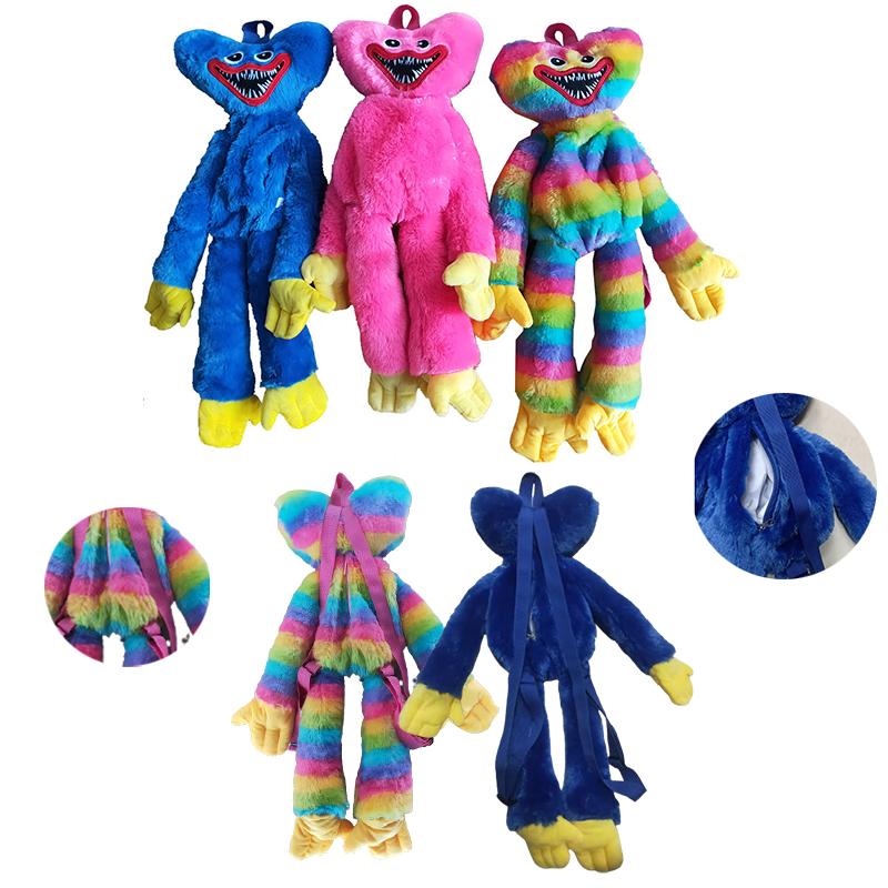 Poppy Plush Playtime Backpack Huggy Wuggy Kissy Missy Stuffed Toys Bag School