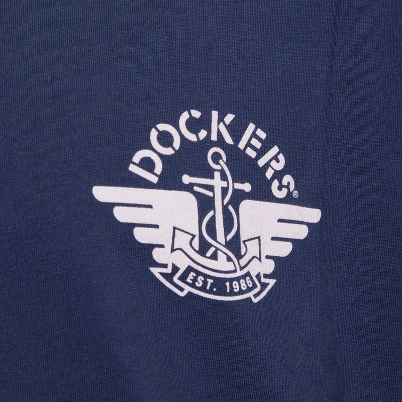 Tee shirt col rond coton logo imprimé Homme DOCKERS