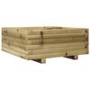 VidaXL Planter 60x60x26.5 Cm Impregnated Pine Wood, Outdoor Planter, Flower Box, Plant Box, Planter Box of 847302