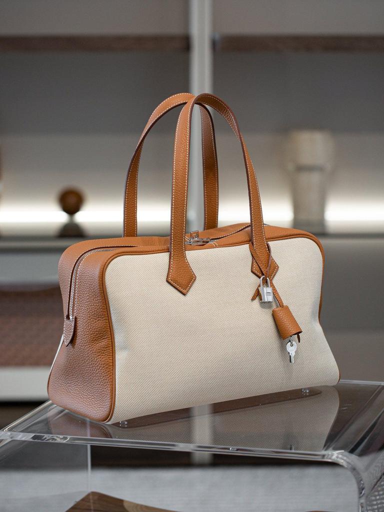 35 Retro Mode Praktische Haupttasche Tasche mit oberem Griff Große Kapazität Handtasche Tote Bag Damen Tasche