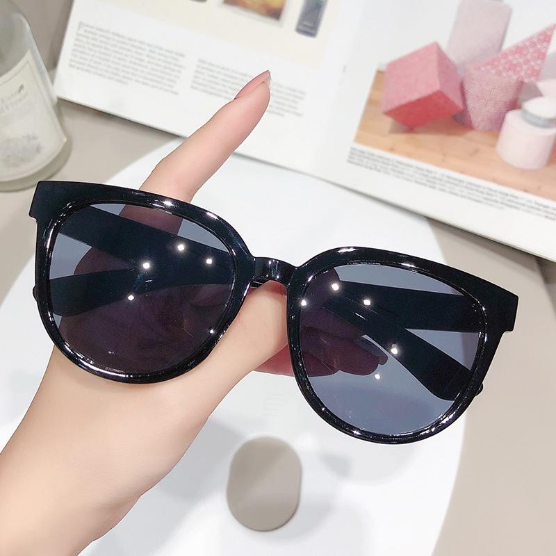 Trend Jelly Sunglasses Temperament Sunglasses Show Face Small Lenses Sunglasses