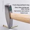 Mini Hammer High Carbon Steel Hammer Solid Wood Short Handle Octagonal or Round Head Hammer Small Manual Hardware Tool