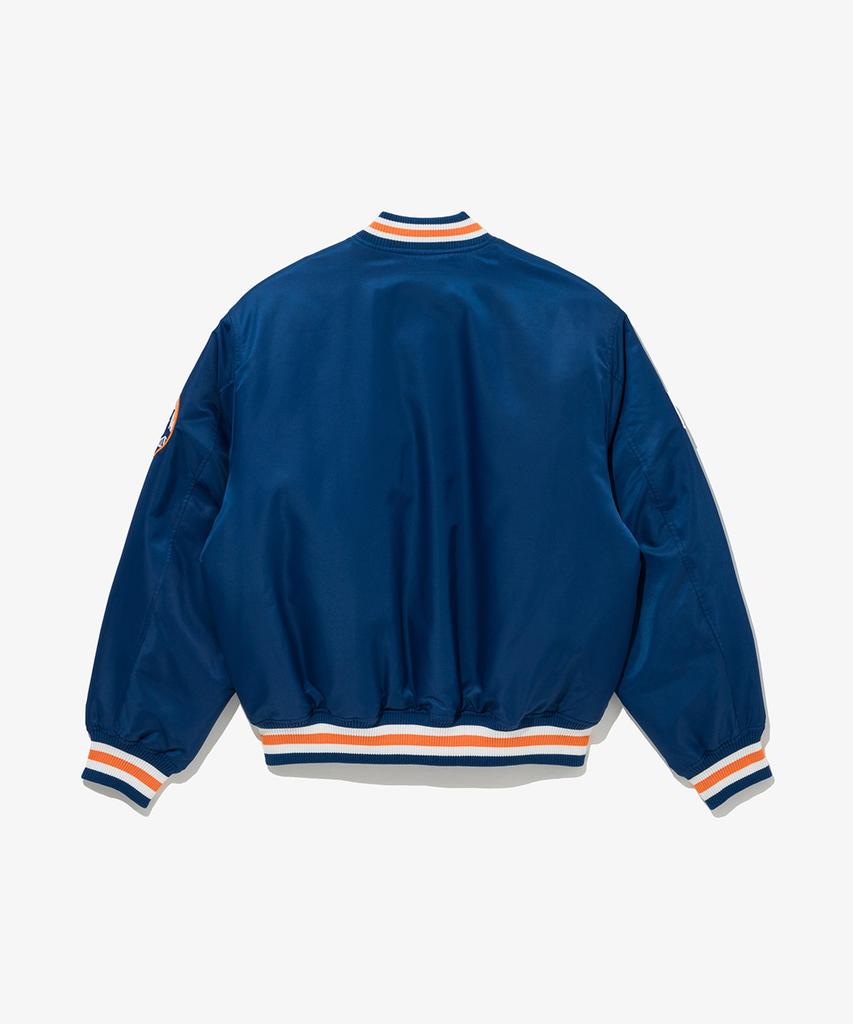 New Era Mlb New York Mets Authentic Stadium Jacket Blue