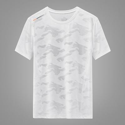 Plus Size Summer Round Neck Casual Korean Version Men's Short Sleeved Couple T-shirt