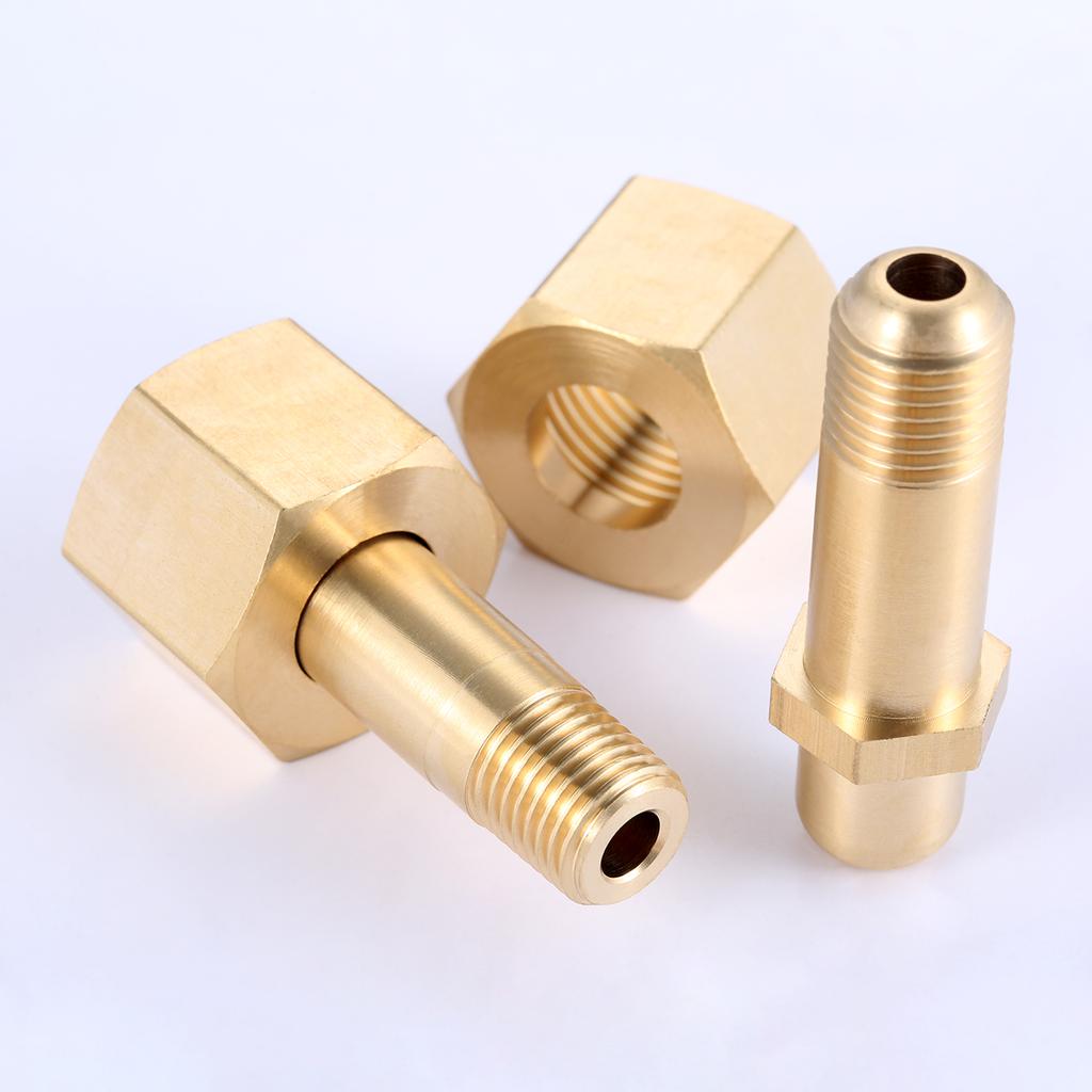 G5/8 zu M14*1,5 Sauerstoffflaschen-Druckminderer-Schnittstelle G5/8 zu NPT 1/2 Anschluss Druckregler-Adapter