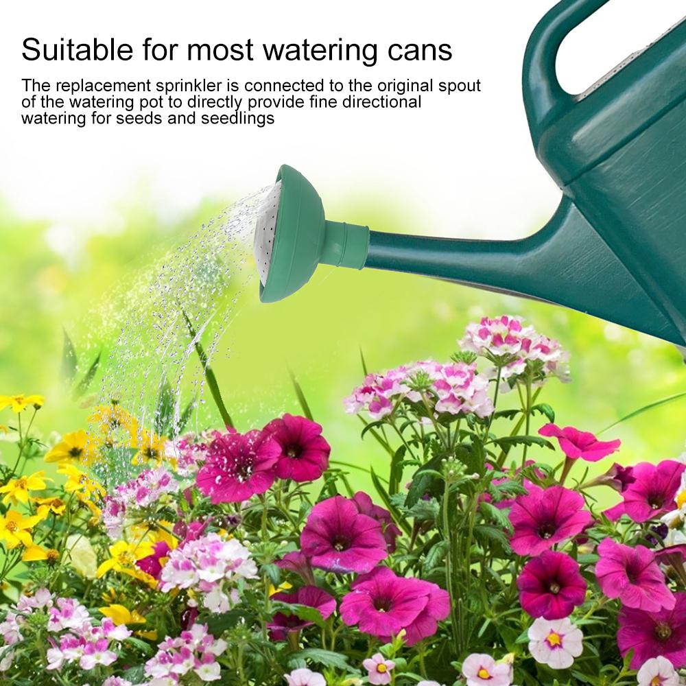 1-3 Pcs Universal Watering Can Head Garden Watering Tool Rubber Nozzle Replacement Accessory Rose Water Sprinkler for Gardening