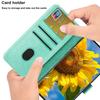 PU Leather Protective Case Emboss Sunflower Folio Magnetic Card Slots Holder Kickstand Wrist Strap Flip Case for Nokia G22 G11 G21 G60