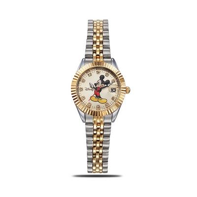 Ceas Disney pentru femei Mickey Mouse Character Timeless Metal Band 26mm OW619