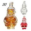 Ferienhaus Bar Dekoration Weihnachtsmann Whiskey Karaffe zur Alkoholaufbewahrung, 320ml Weihnachtliches Glas Weinsammlerflasche, Dekorativer Behälter Und Party