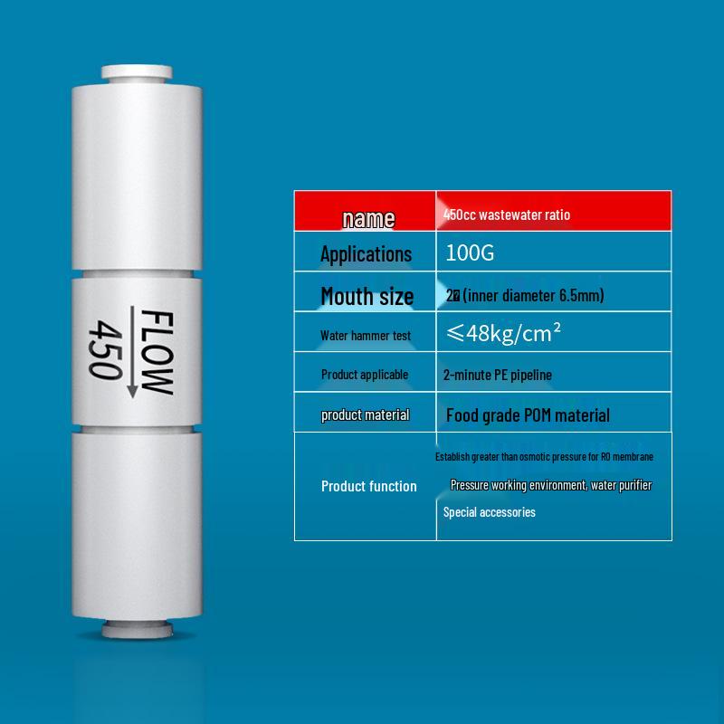 

Бытовой очиститель воды с быстросъемными соединениями, RO-мембрана 400G, Доступен в вариантах 300CC, 450CC, 1500CC, 2:1 Коэффициент сточных вод.