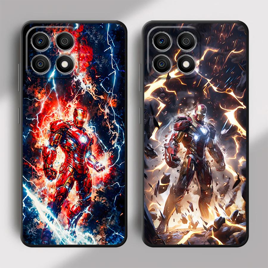 Marvel Lightning Iron Man Case for Honor 8X X7 90 X5b 70 Magic5Lite X6 200 400 Lite X8 X9a Funda Phone Cover