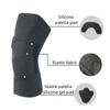 1Pair Knee Pads Eva Padded Crashproof Leg Compression Sleeve Knee Support Brace Football Volleyball Basketball Gym Sport Kneepad
