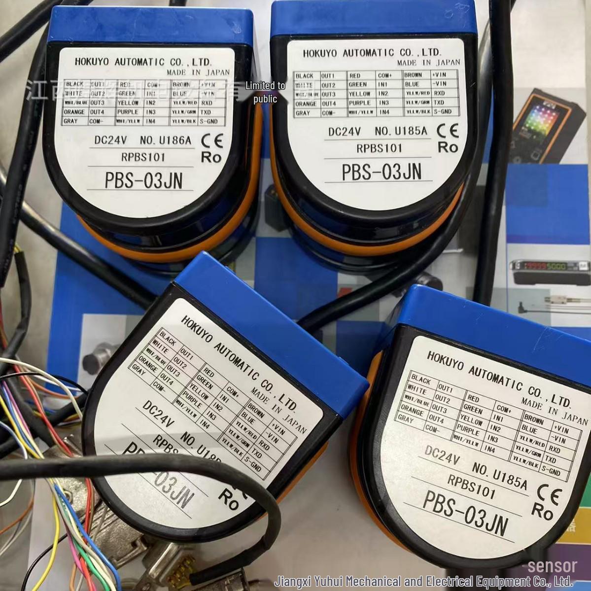 

HOKUYO PBS-03JN Sensor, Pre-owned, 90% Condition