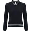 Shop   Women V Neck Premium Ss Mesh Side Zipper Long sleeVe Golf T shirT Pink Lb