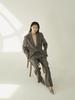 NOUVE Tailored Over Fit Jacket Set - Dark Gray