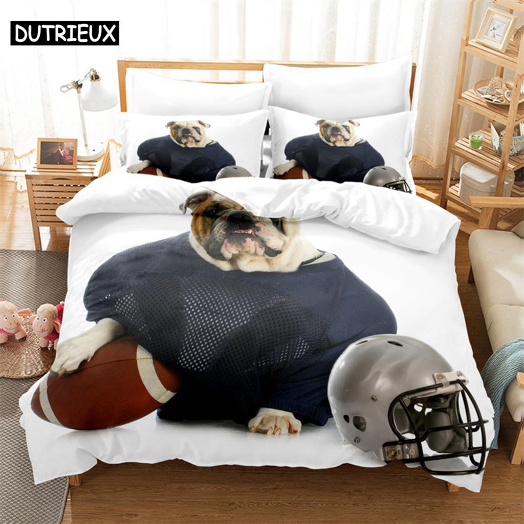 Comforter 3D Digital Printing Fashion Design Animal Bedding Set Queen Size