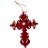 10.5*10.5cm Christmas Wreath Tree Hanging Holiday Displays Luxurious Atmosphere Reindeer Figures Seasonal Appeal
