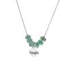 Elegant Jade Peace Buckle Necklace: Trendy Niche High-End Chinese Style Clavicle Chain for Women