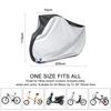 Hanmir Bike and Fits Bikes up to 29 Includes Storage Bag Cover, Waterproof, Thick, Tear-Resistant, UV-Resistant, Heat-Resistant, Durable, Anti-Theft,