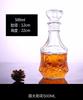 250-1000ml Bottiglia di Vetro Trasparente di Alta Qualità Dispenser per Whisky Bottiglia Creativa per Vino Rosso per Liquori Scotch Bourbon