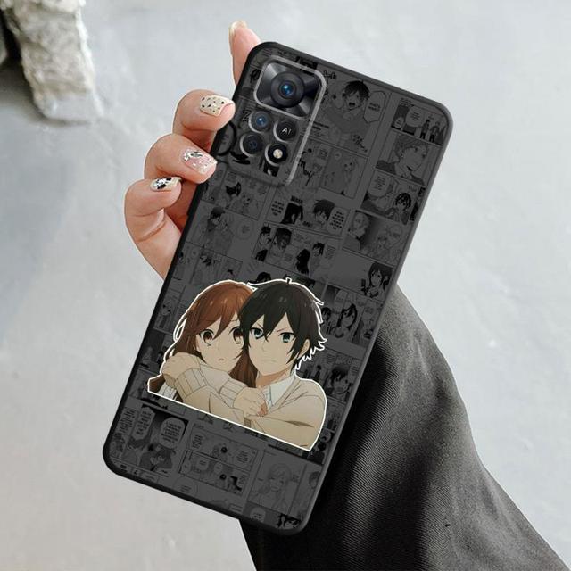 Etui na telefon do Xiaomi Redmi Note 11t 11s 11 10 8 Pro 9 9s 9t 8t do Mi 10 8 9a 9c 10c 12c K40 K60 Anime Hori San do Miyamura Kun