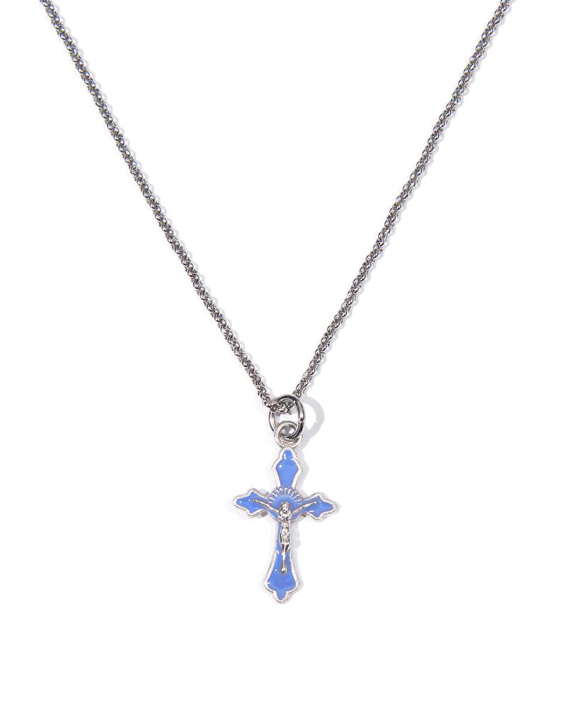 Joegush Mini Rosario Necklace (Baby Blue)