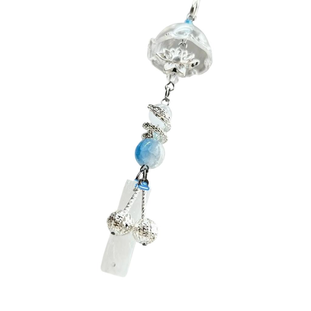 Handmade Beaded Phone Charm Strap Showcasing Unique Design And Style Phone Lanyard For Fashionable Mobile Accessories
