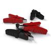 2Pcs Alligator Clip 50A PVC Sheathed Alligator Clamps Electric Test Clips Alligator Clamp for Car Auto Vehicle
